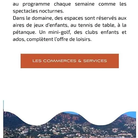 아파트 Cap Esterel 4 Pers Equipe, Belle Vue Golf, Centre Village Pierre & , Parking Inclus Et 5 Piscines Acces Gratuit, Clim, Wifi, Tv, Lave-vaisselle Et Lave-linge,four, Plancha Saint-Raphaël