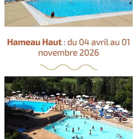 Cap Esterel 4 Pers Equipe, Belle Vue Golf, Centre Village Pierre & , Parking Inclus Et 5 Piscines Acces Gratuit, Clim, Wifi, Tv, Lave-vaisselle Et Lave-linge,four, Plancha Apartment